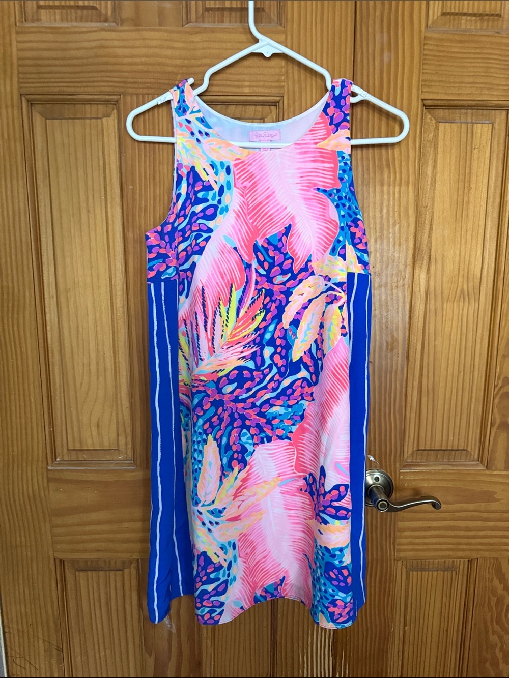 Lilly Pulitzer Pink and Pastel Multi-Color Print dress